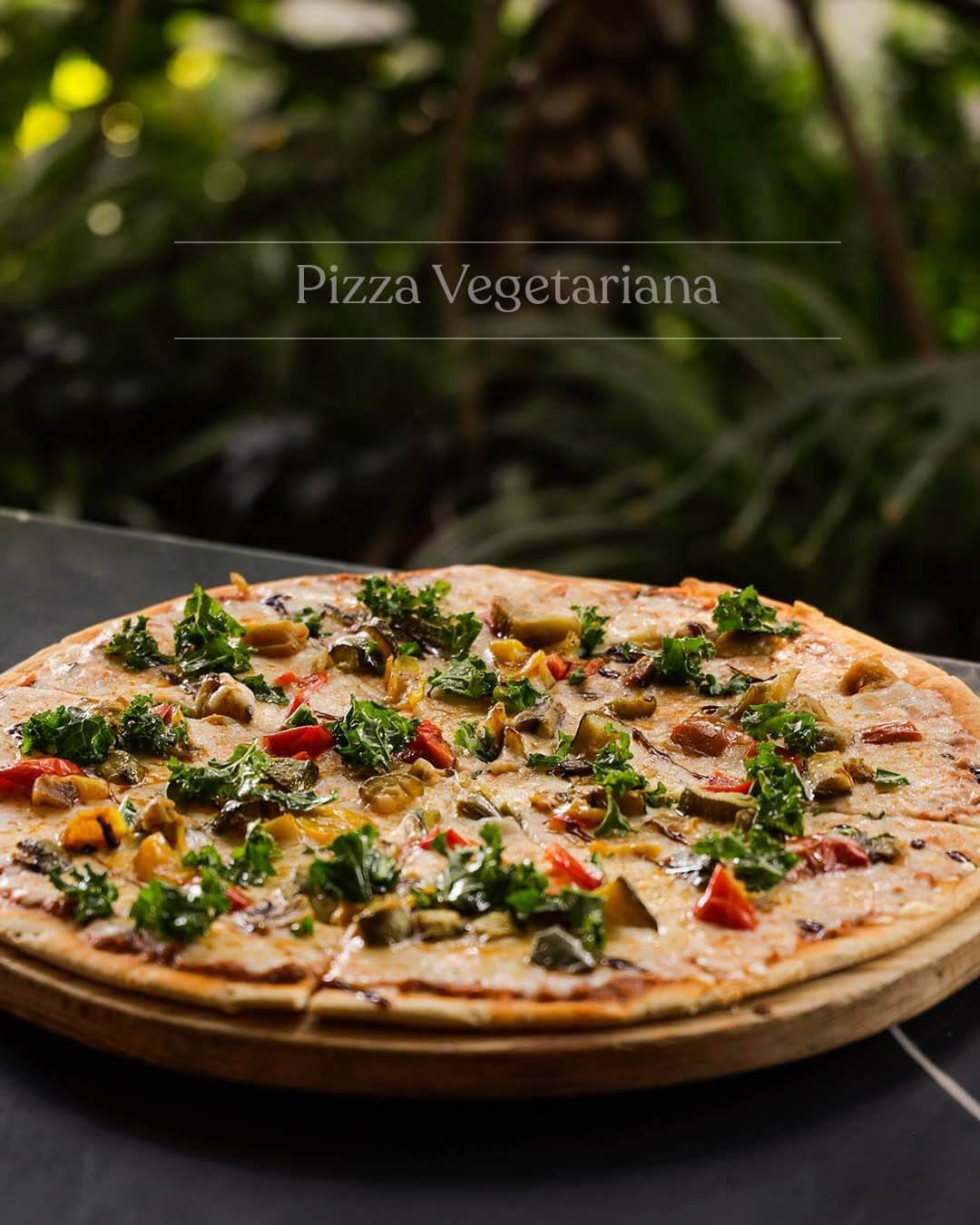 pizza vegetariana