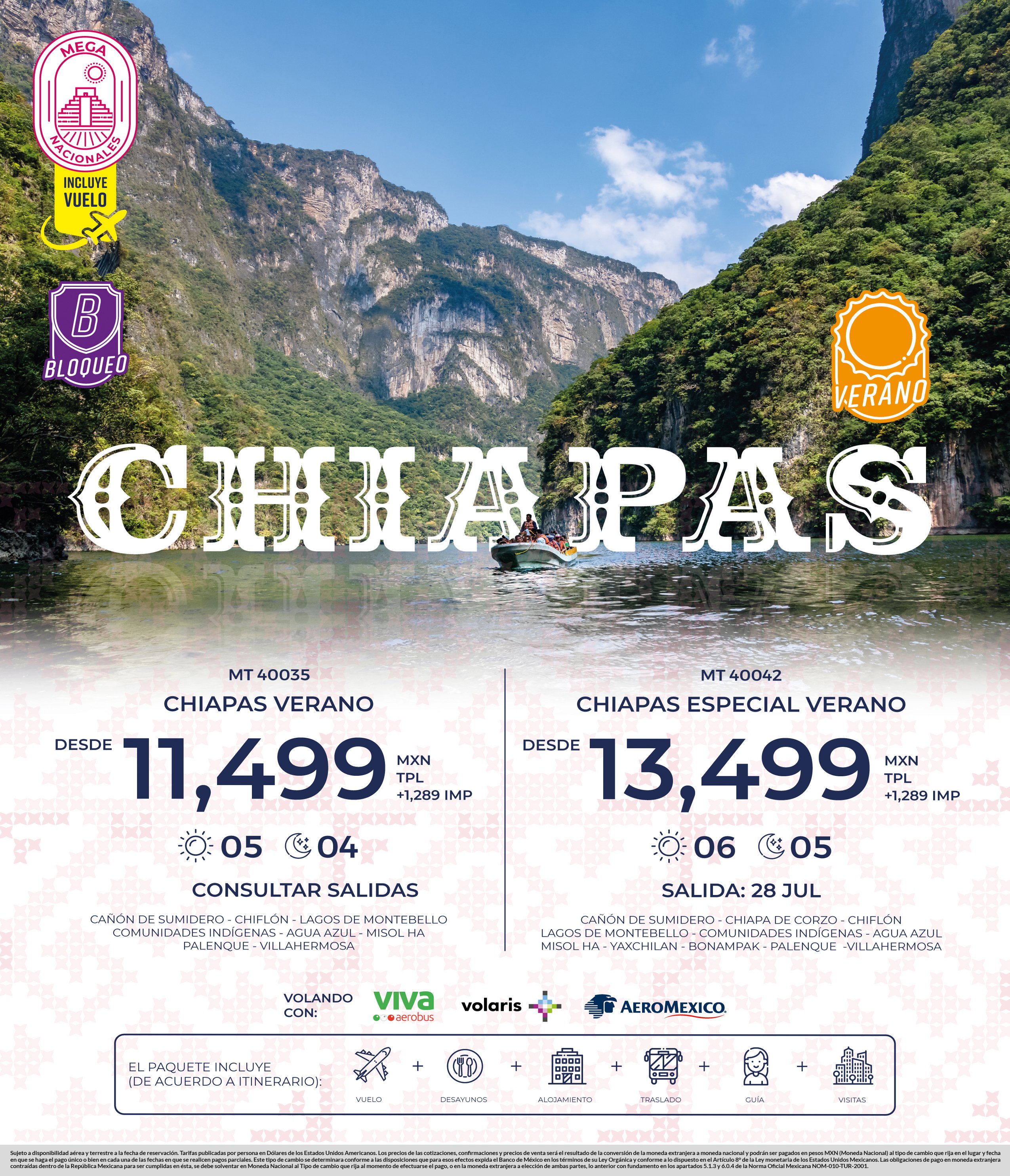 Verano en chiapas